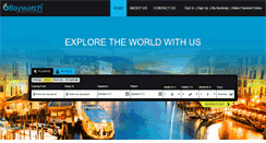 Desktop Screenshot of baywatchtravels.com